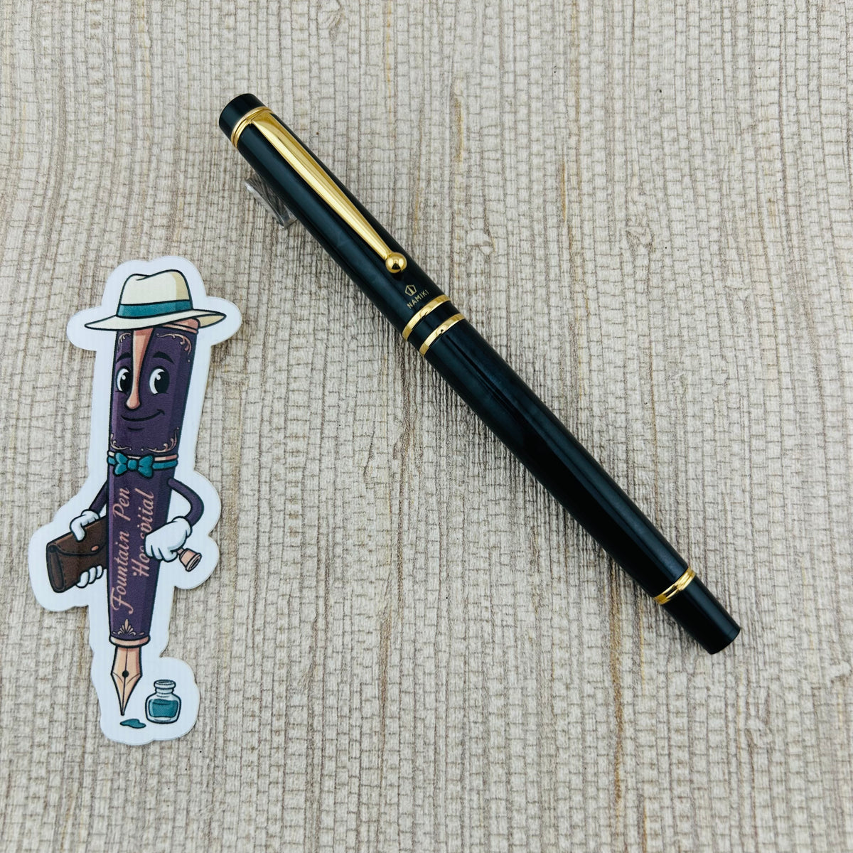 Pilot Namiki Grance Black and Grey 14k Gold Nib - Fountain Pen