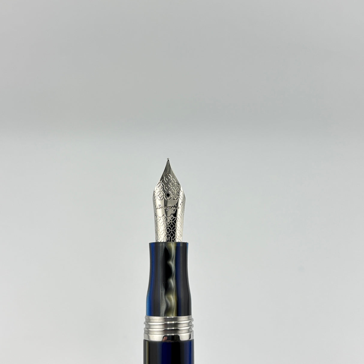 Montegrappa Ducale Murano Mare Blue and Cream - Fountain Pen