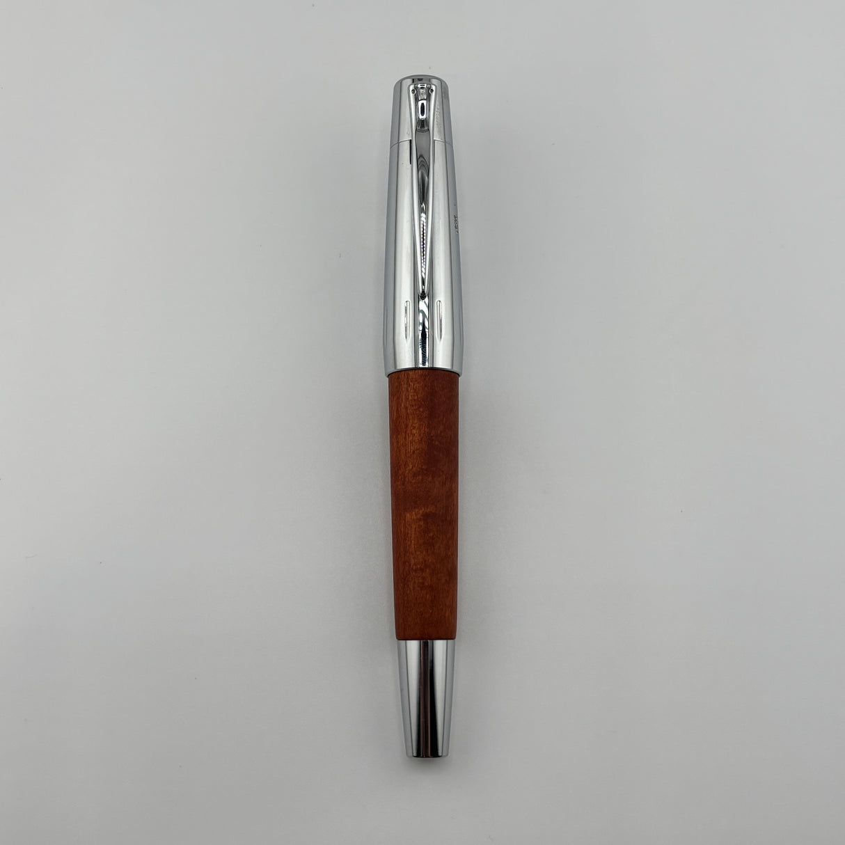 Faber Castell E-Motion Wood with Chrome - Fountain Pen