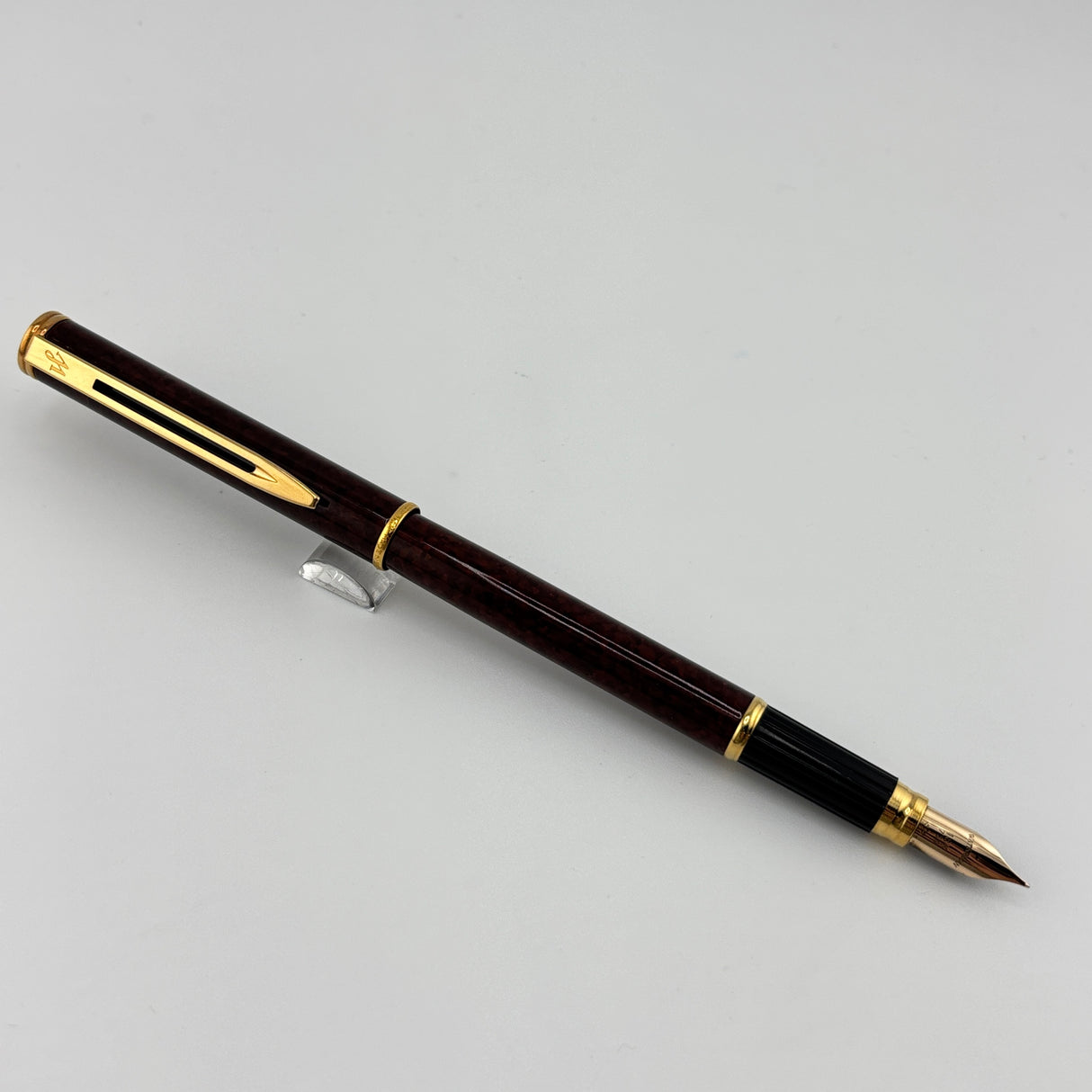 Waterman Hemisphere Brown Marble circa 1995 - Fountain Pen