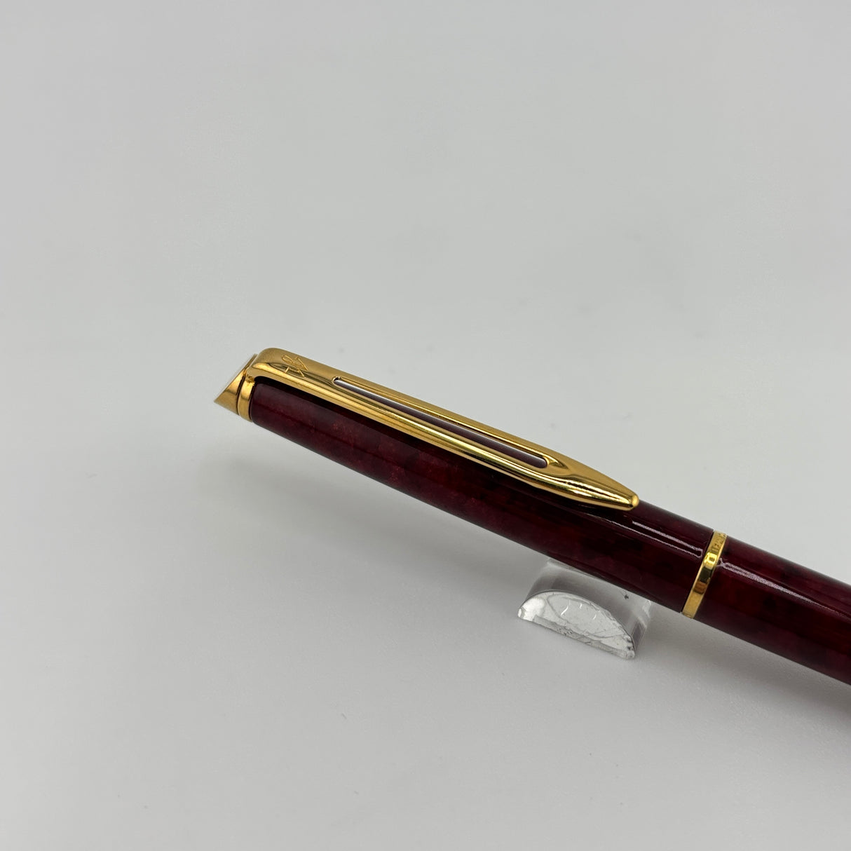 Waterman Hemisphere Burgundy Marble - Ball Pen