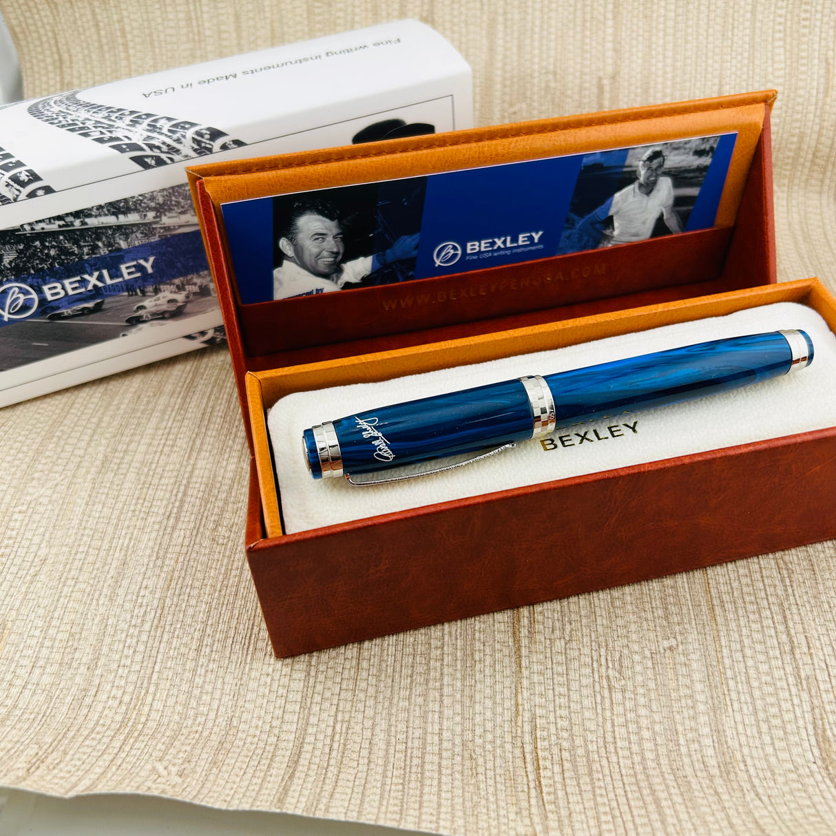 Bexley Carroll Shelby 427 Cobra Limited Edition 047/427 Fountain Pen - Medium 14kt Gold Nib