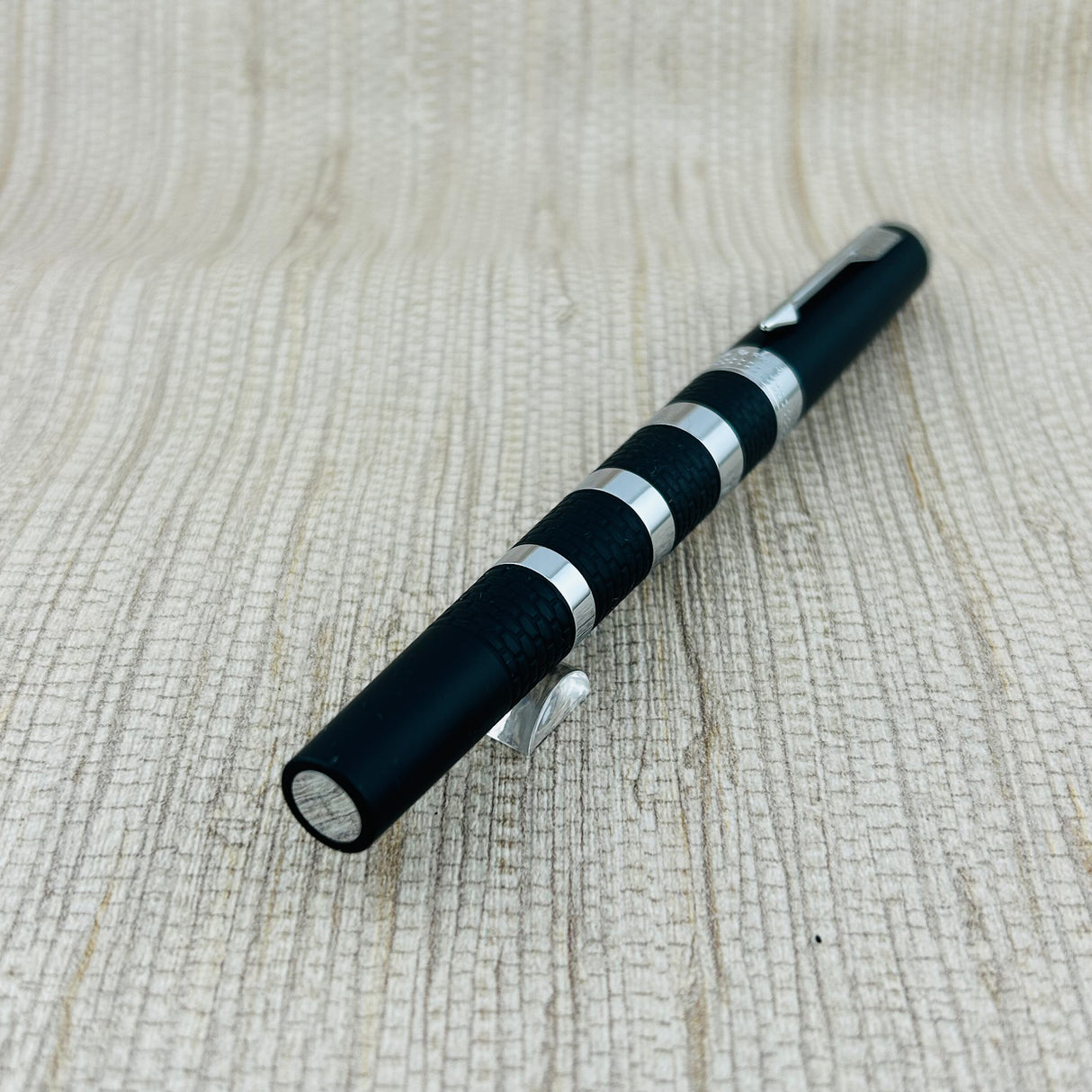 Parker 5th Ingenuity Hoodie Black Rubber - Rollerball Pen
