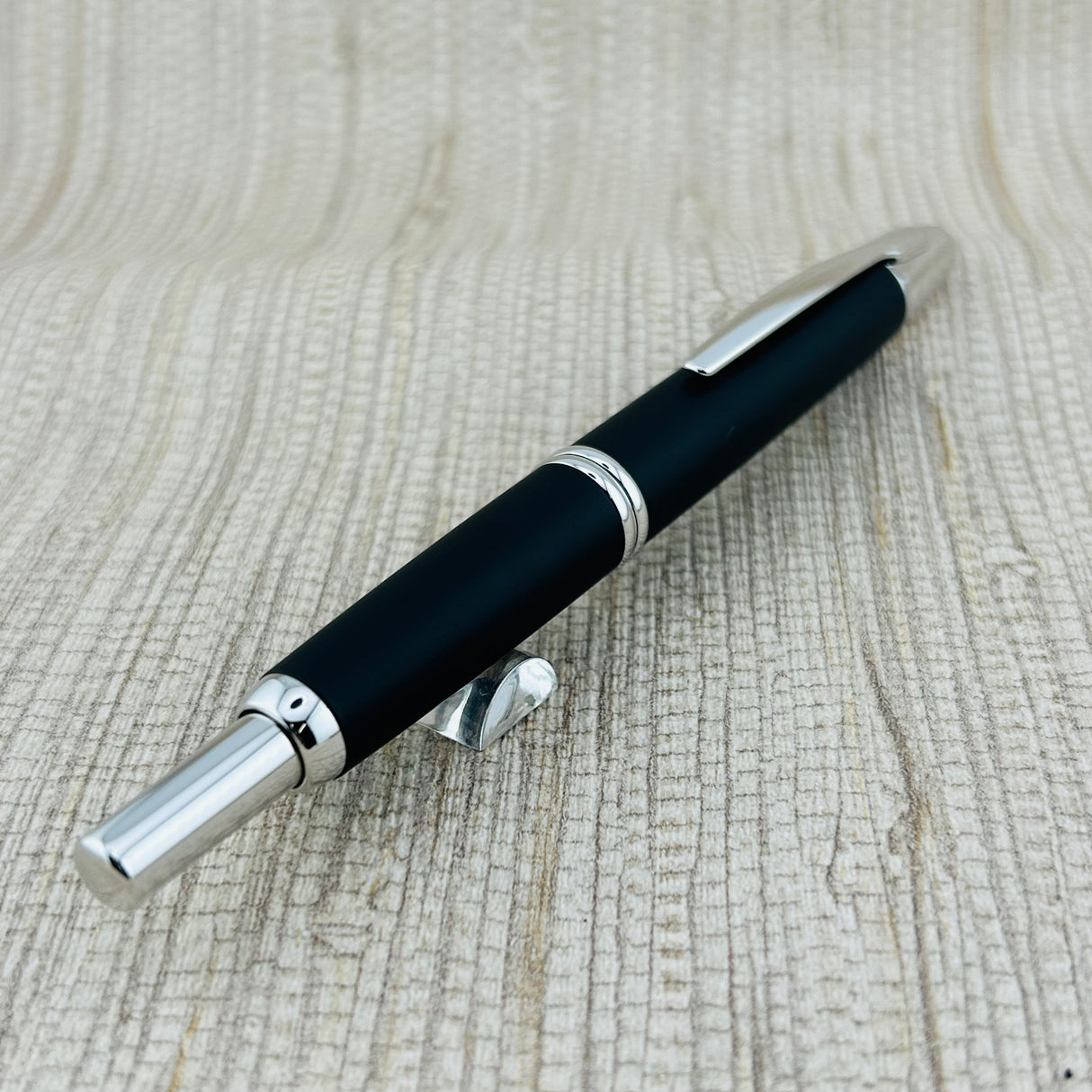 Pilot Vanishing Point Rhodium Trim Black - Fountain Pen