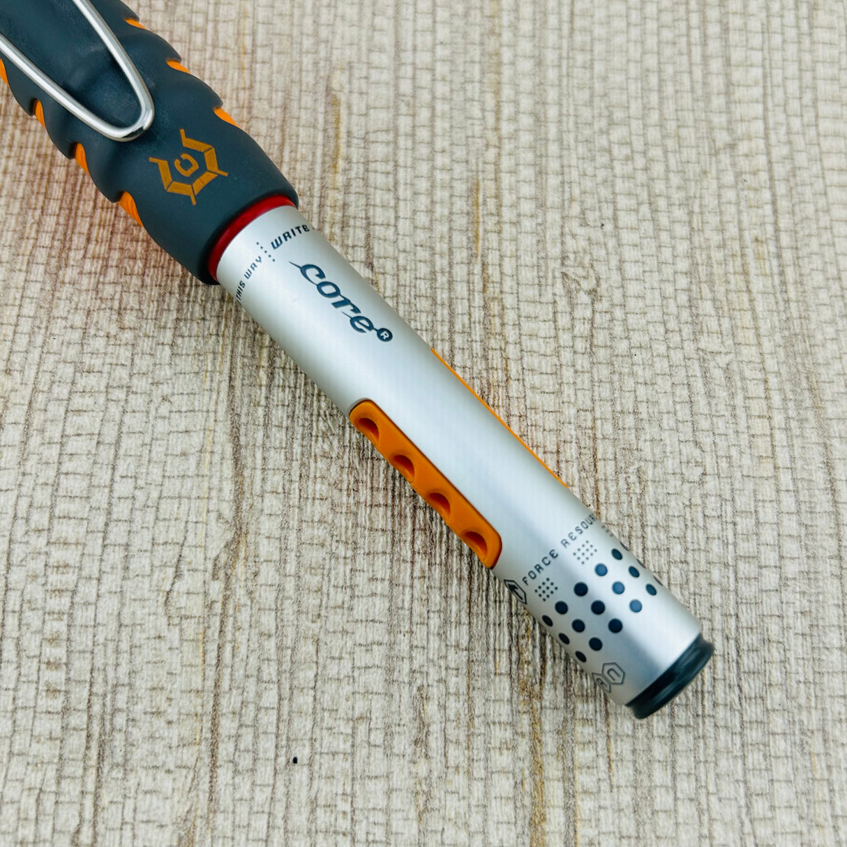 Rotring Core Eternium Grey and Orange - Fountain Pen