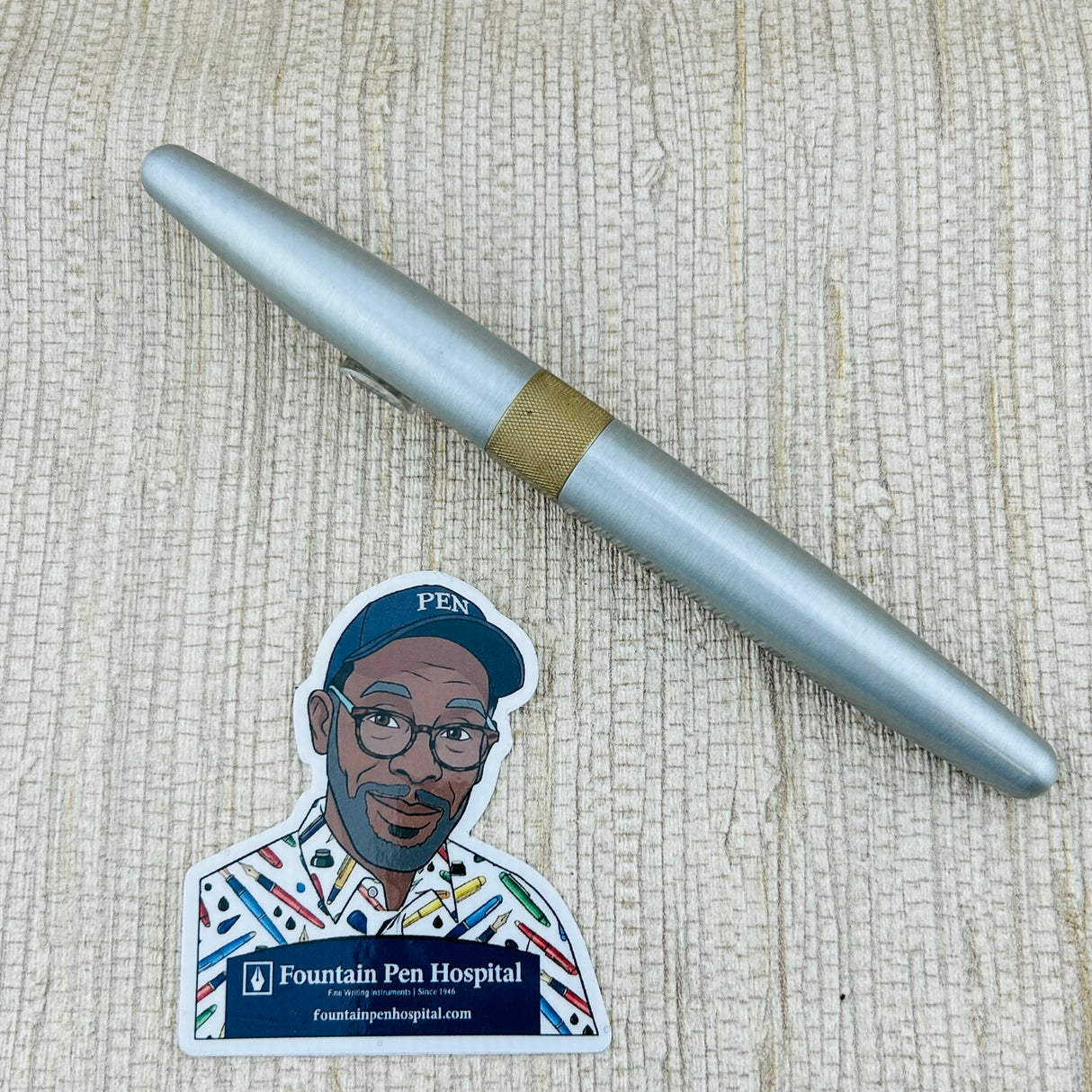 Good Blue R615 Brushed Pen - Fountain Pen