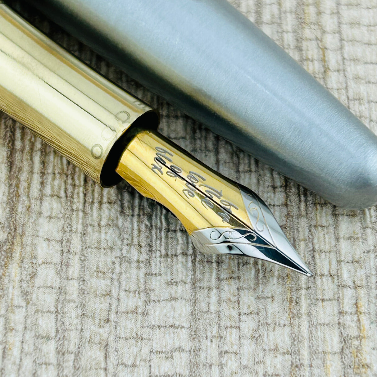 Good Blue R615 Brushed Pen - Fountain Pen