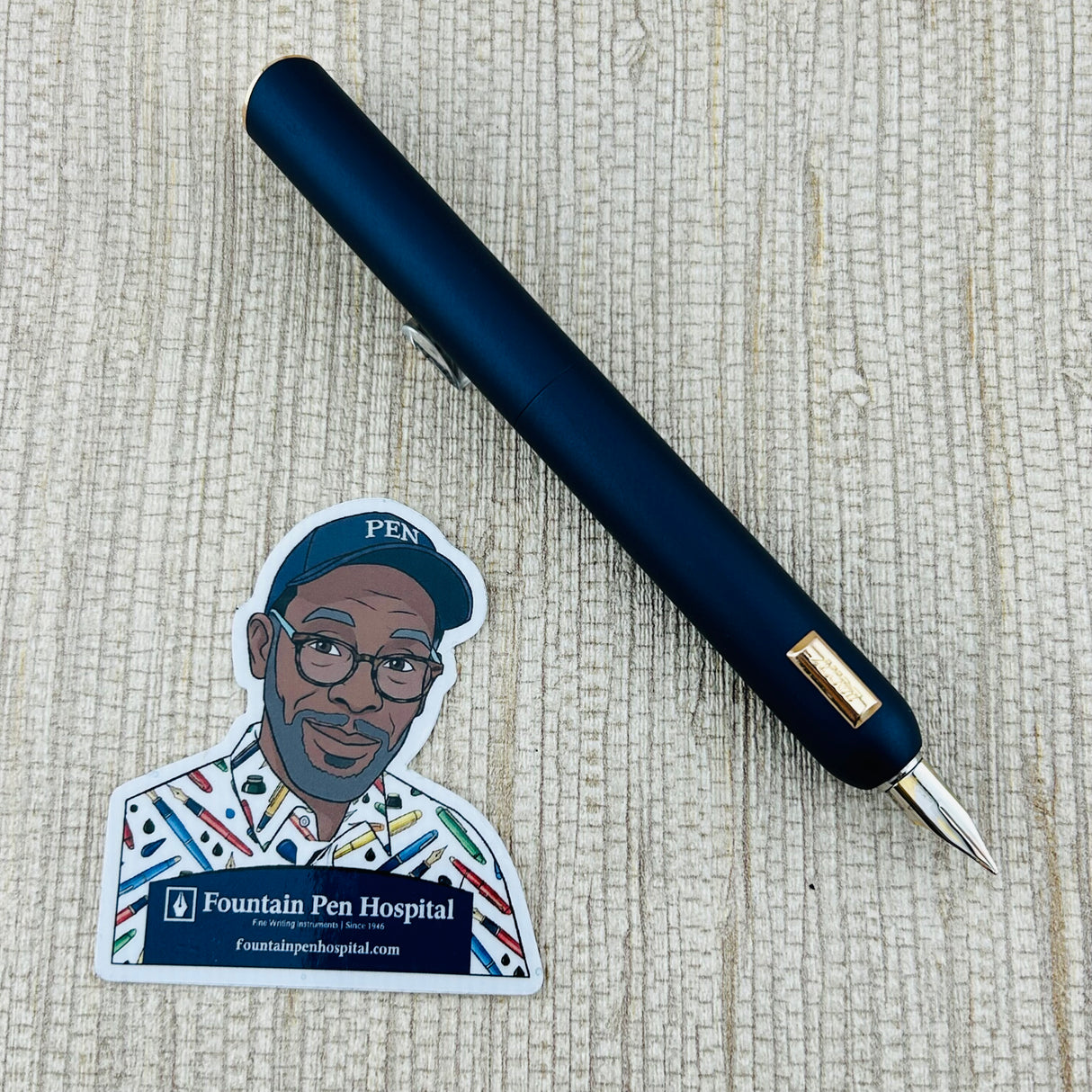 LAMY Dialog Dark Blue Gold Nib - Fountain Pen