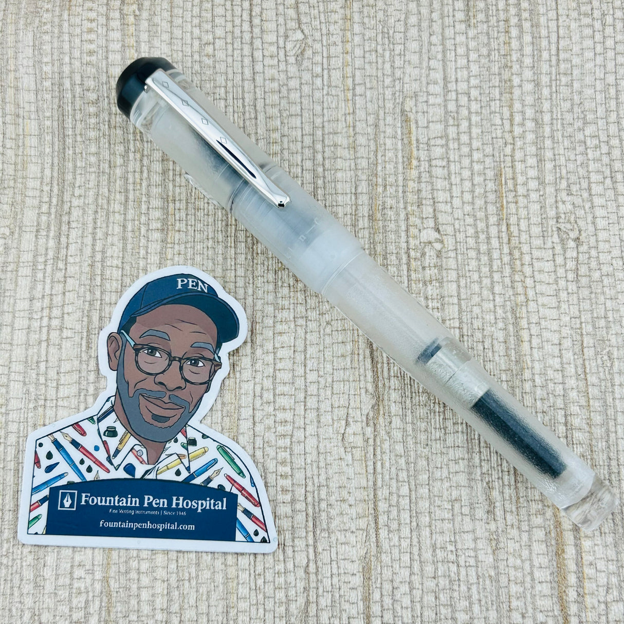 Christoph Model 31 Smoke and Ice - Fountain Pen