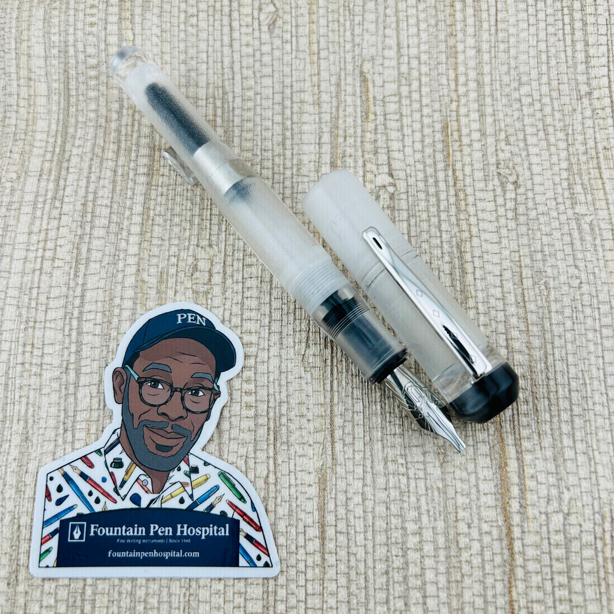 Christoph Model 31 Smoke and Ice - Fountain Pen
