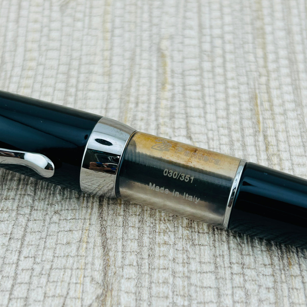 Stipula Ventidue 22 Black #030/351 - Fountain Pen