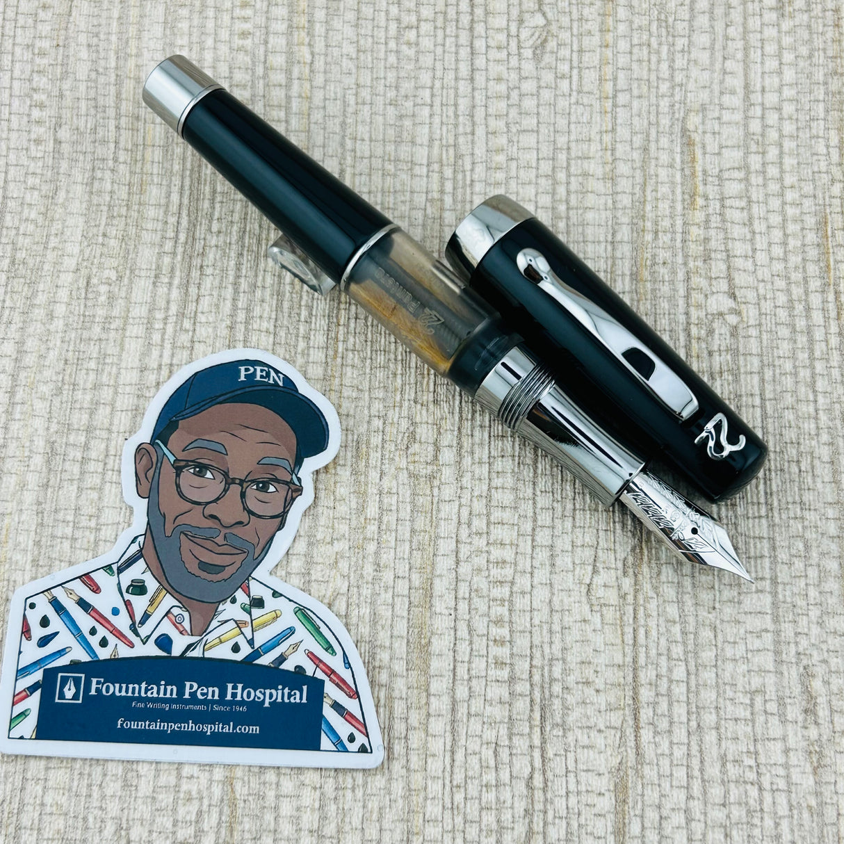 Stipula Ventidue 22 Black #030/351 - Fountain Pen