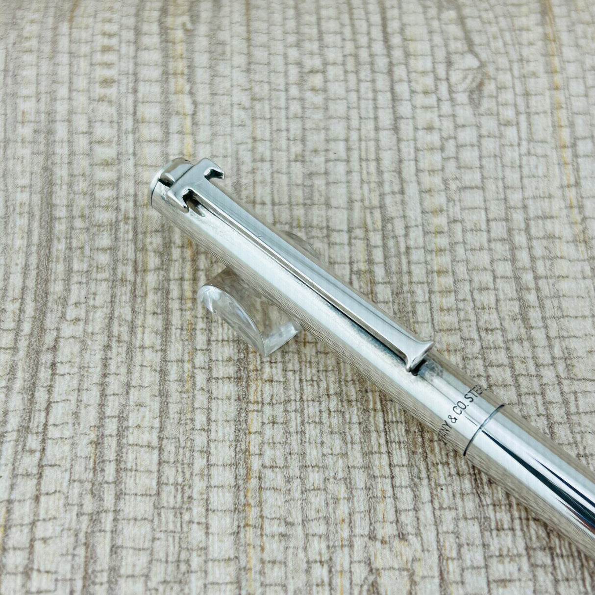 Tiffany & Co. T - Clip Sterling Silver Pen - Ballpoint Pen