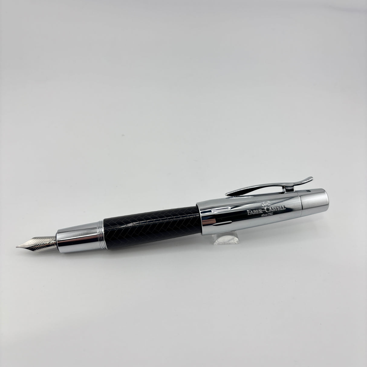 Faber-Castell E-Motion Precious Resin ll " chevrons Pattern " - Fountain Pen