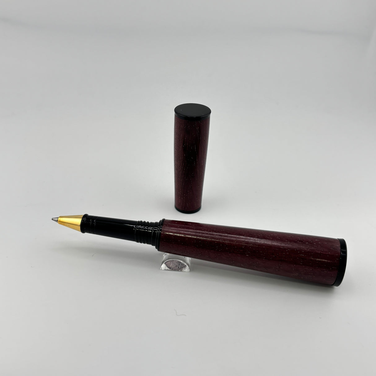 No Name Made of wood very nice Sand Clock shape - Roller Ball Pen