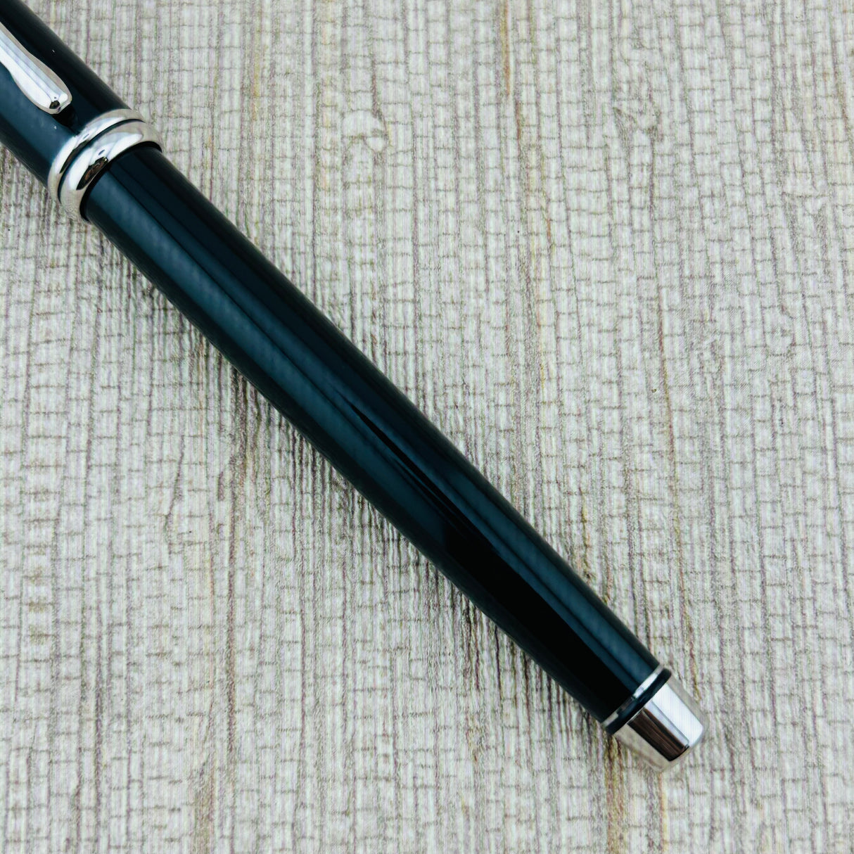 Cross Townsend Black Lacquer with Chrome - Rollerball Pen