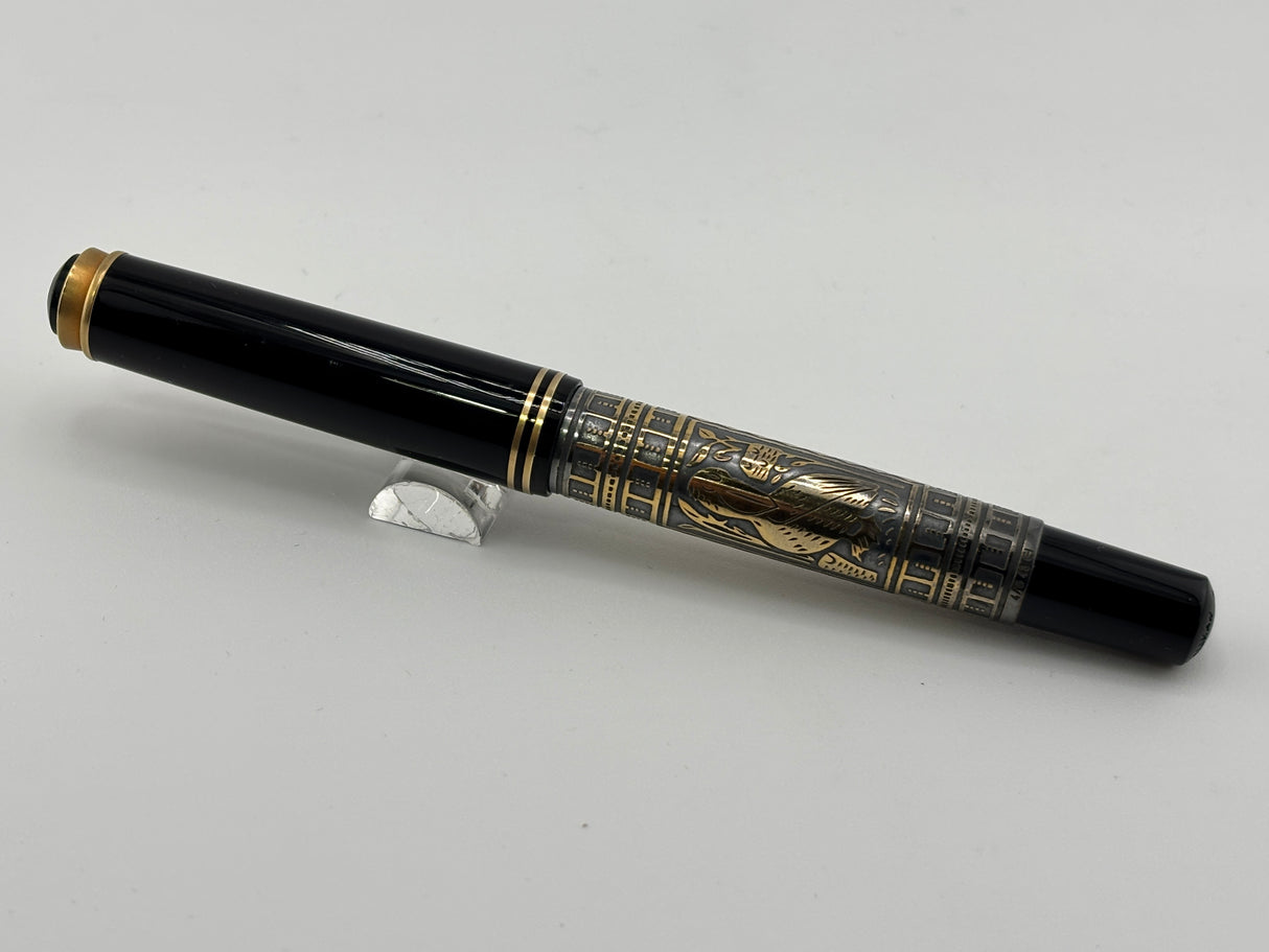 Pelikan M700 Toledo Fountain Pen - Fine 18kt Gold Nib - 1990s