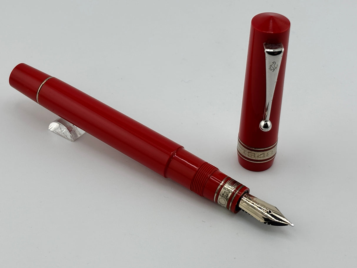 OMAS Red Ferrari 348 Challenge Fountain Pen - Medium 18kt Gold Nib