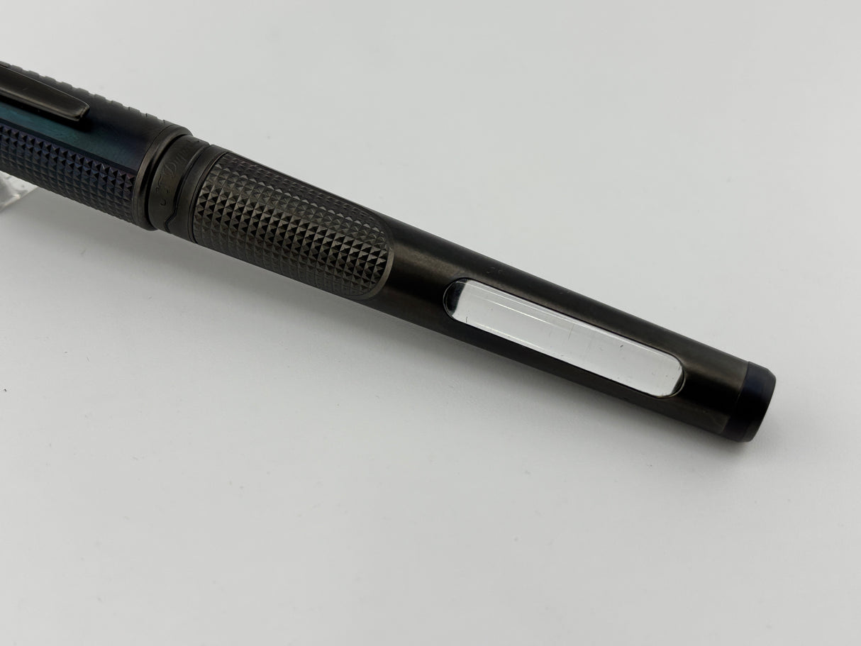 S.T. Dupont James Bond 007 PVD Gunmetal Finish Limited Edition Fountain Pen - Fine 18kt Gold Nib