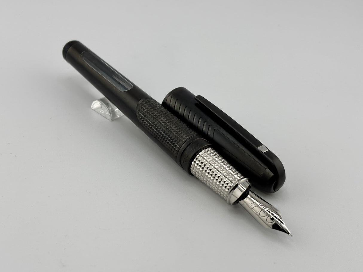 S.T. Dupont James Bond 007 PVD Gunmetal Finish Limited Edition Fountain Pen - Fine 18kt Gold Nib