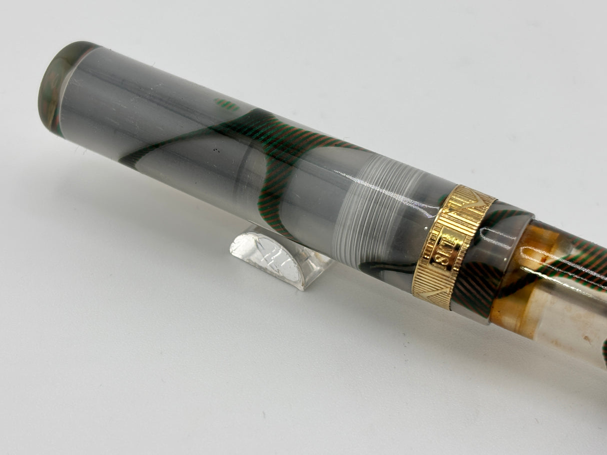 Visconti Voyager 18KT Demonstrator Limited Edition Fountain Pen - Medium 18kt Gold Nib
