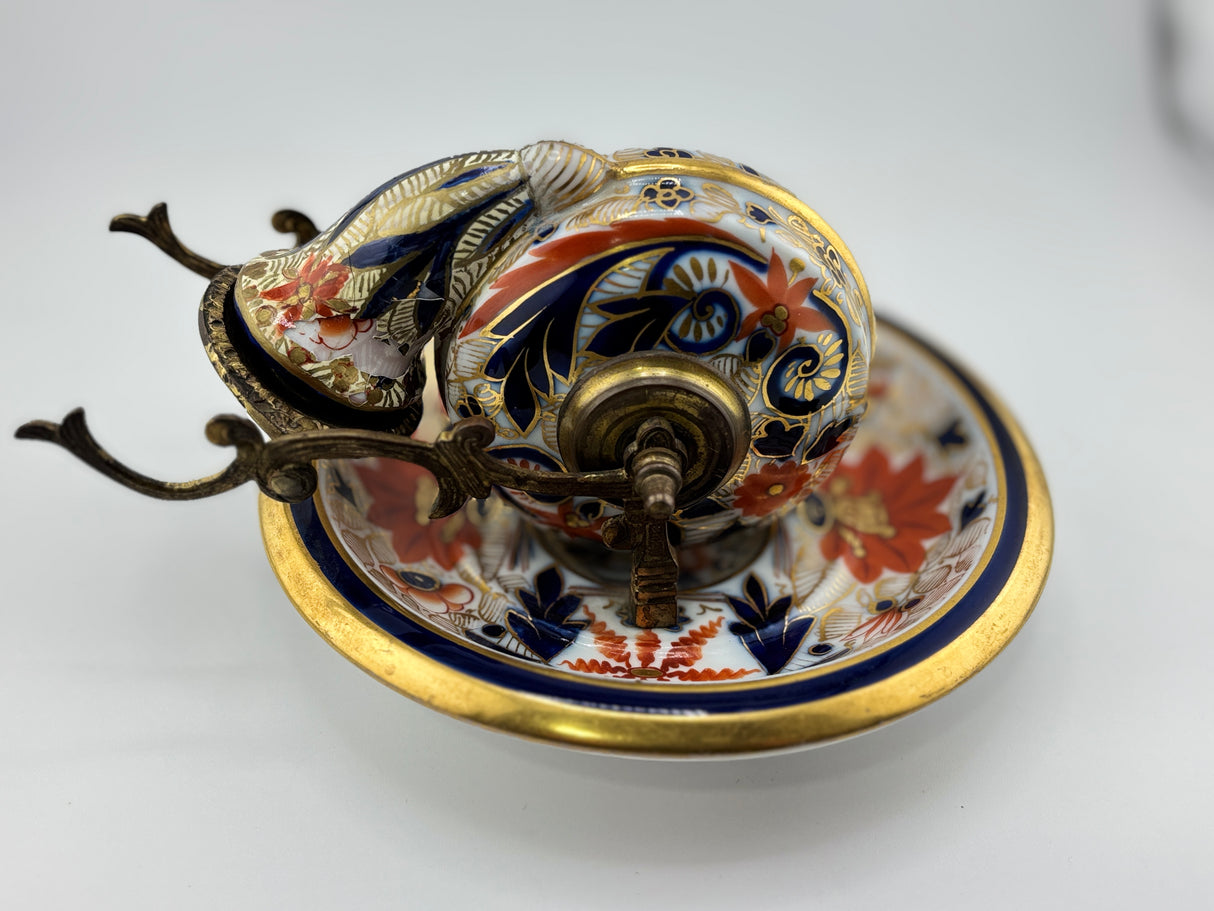 Inkwell Vintage circa 1880 excellent condition - represents a shell