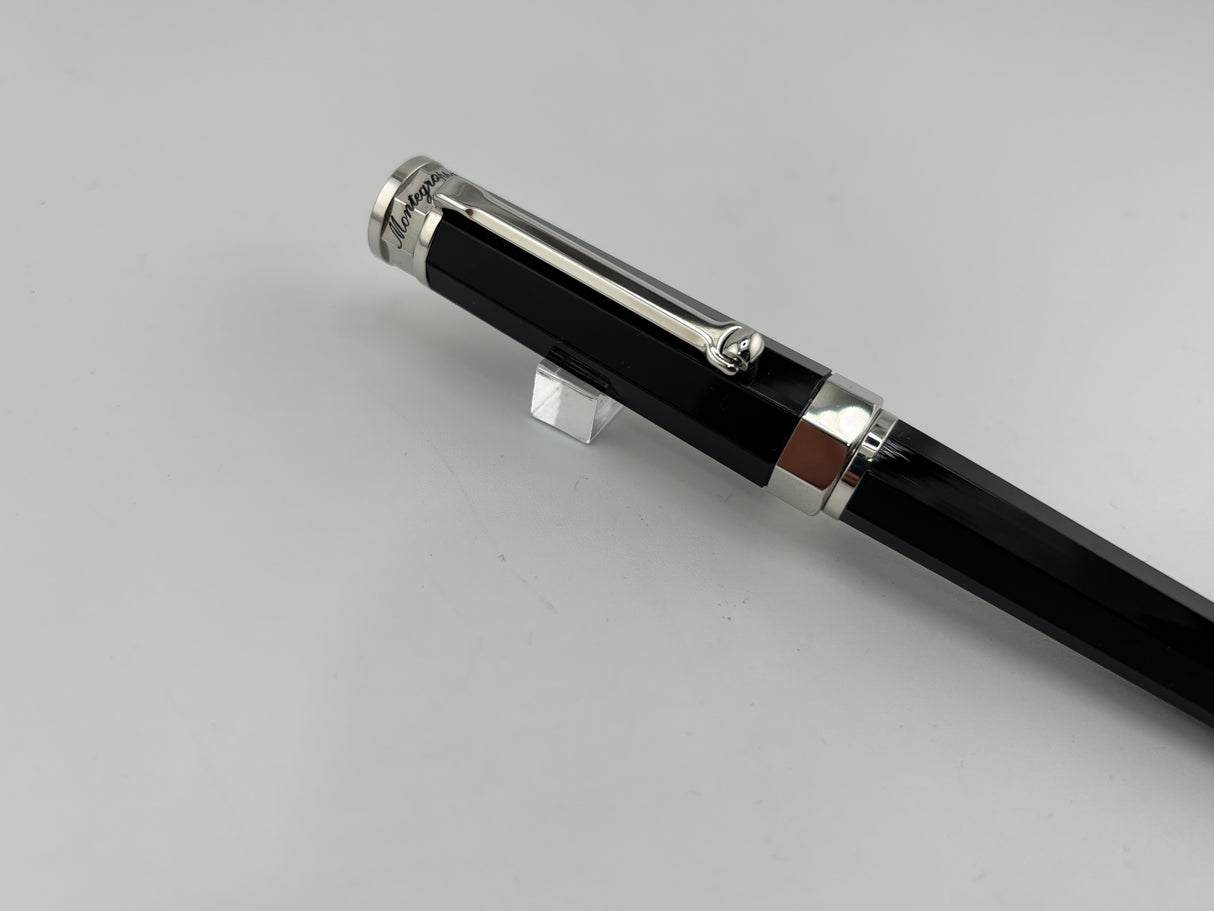 Montegrappa Nero Uno Black Faceted Mechanical Pencil 0.7mm