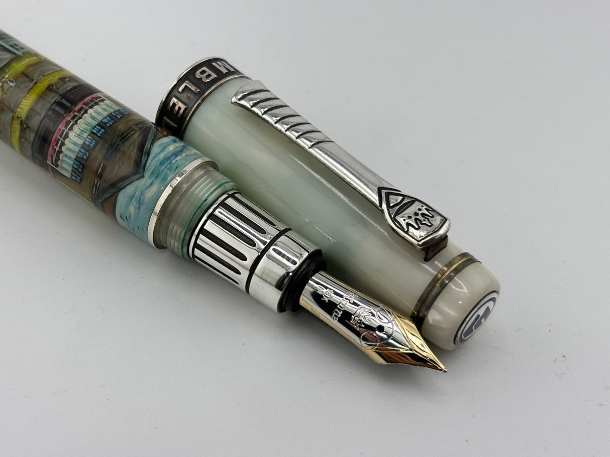 Krone Wimbledon Limited Edition Fountain Pen #012/388 - Medium 18kt Gold Nib