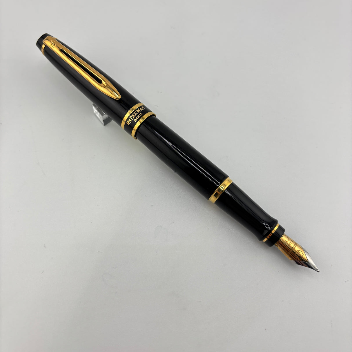 Waterman Expert Black lacquer circa 2000 - Fountain Pen