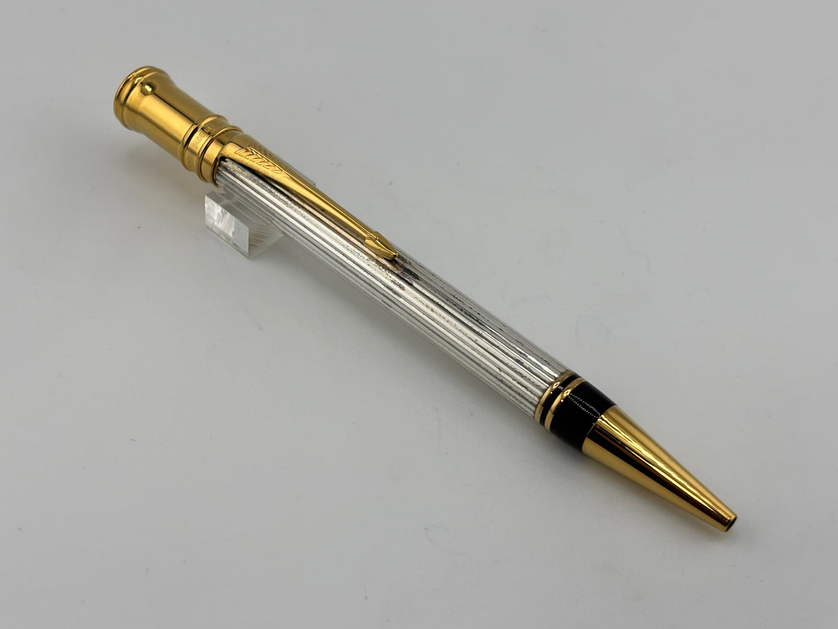 Parker Sterling Silver Duofold Ballpoint Pen (Circa 1995)