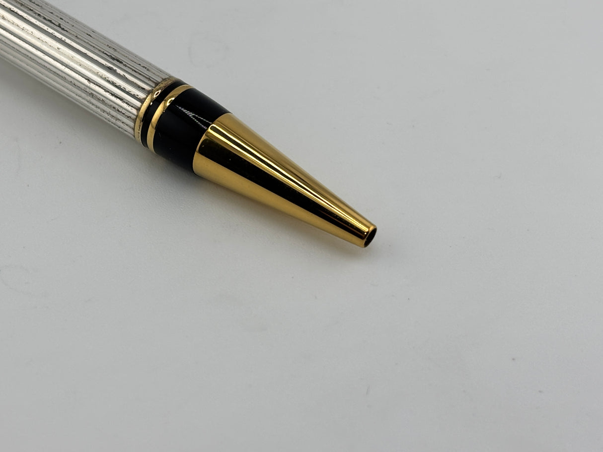 Parker Sterling Silver Duofold Ballpoint Pen (Circa 1995)