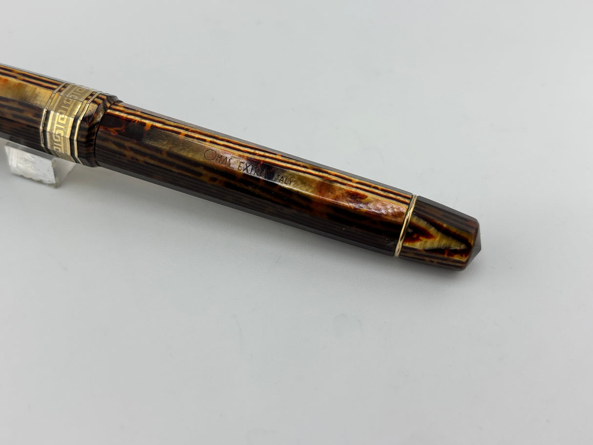 Omas Paragon Exquisite Celluloid Bronze Arco Rollerball