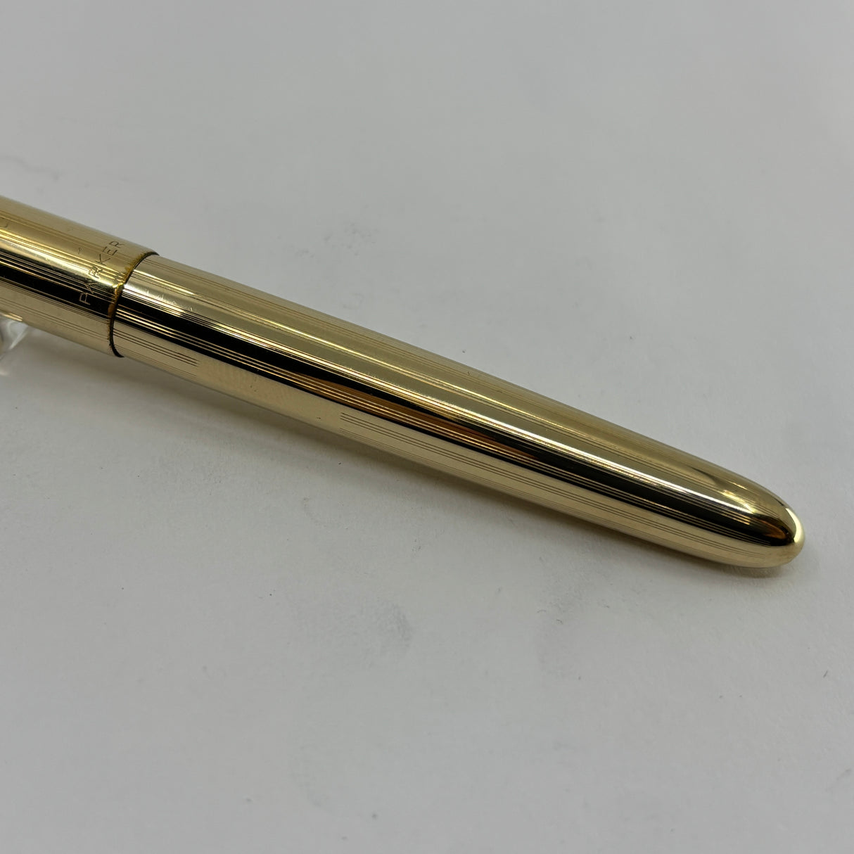 Parker 51 Signet Aerometric Gold Filled cap and barrel lined