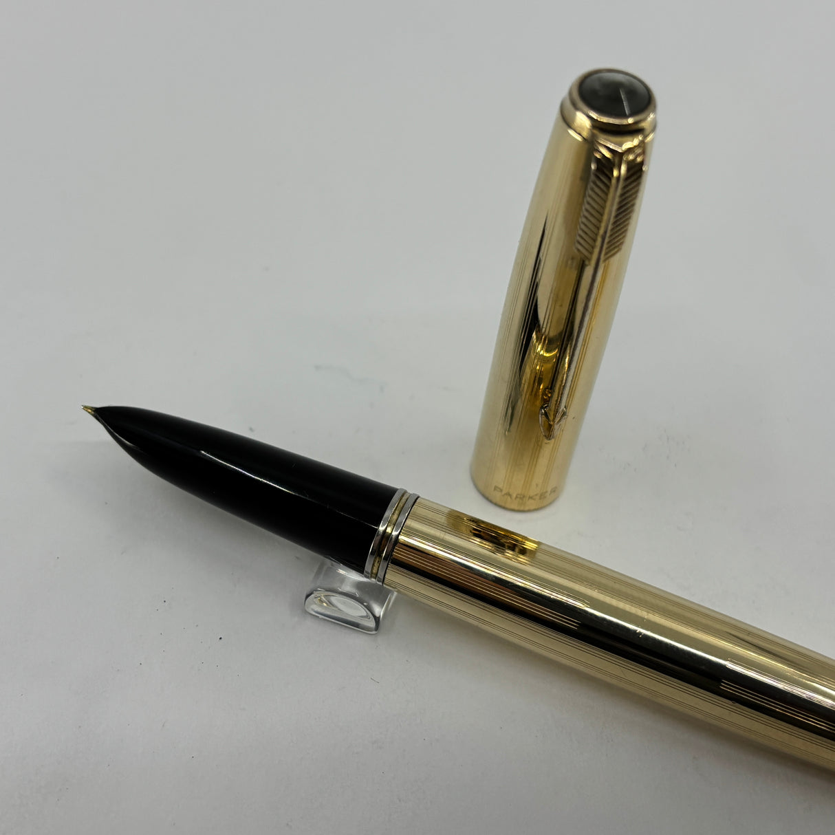 Parker 51 Signet Aerometric Gold Filled cap and barrel lined