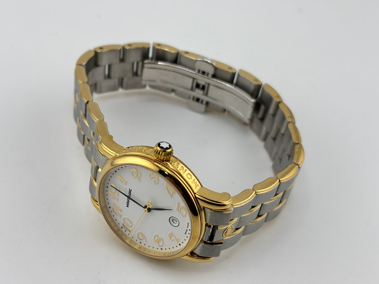 Montblanc Watch Star Collection 2 tones steel and gold plated 31 mm circa 1999