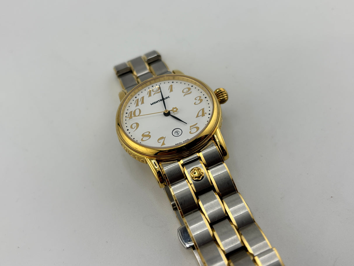 Montblanc Watch Star Collection 2 tones steel and gold plated 31 mm circa 1999