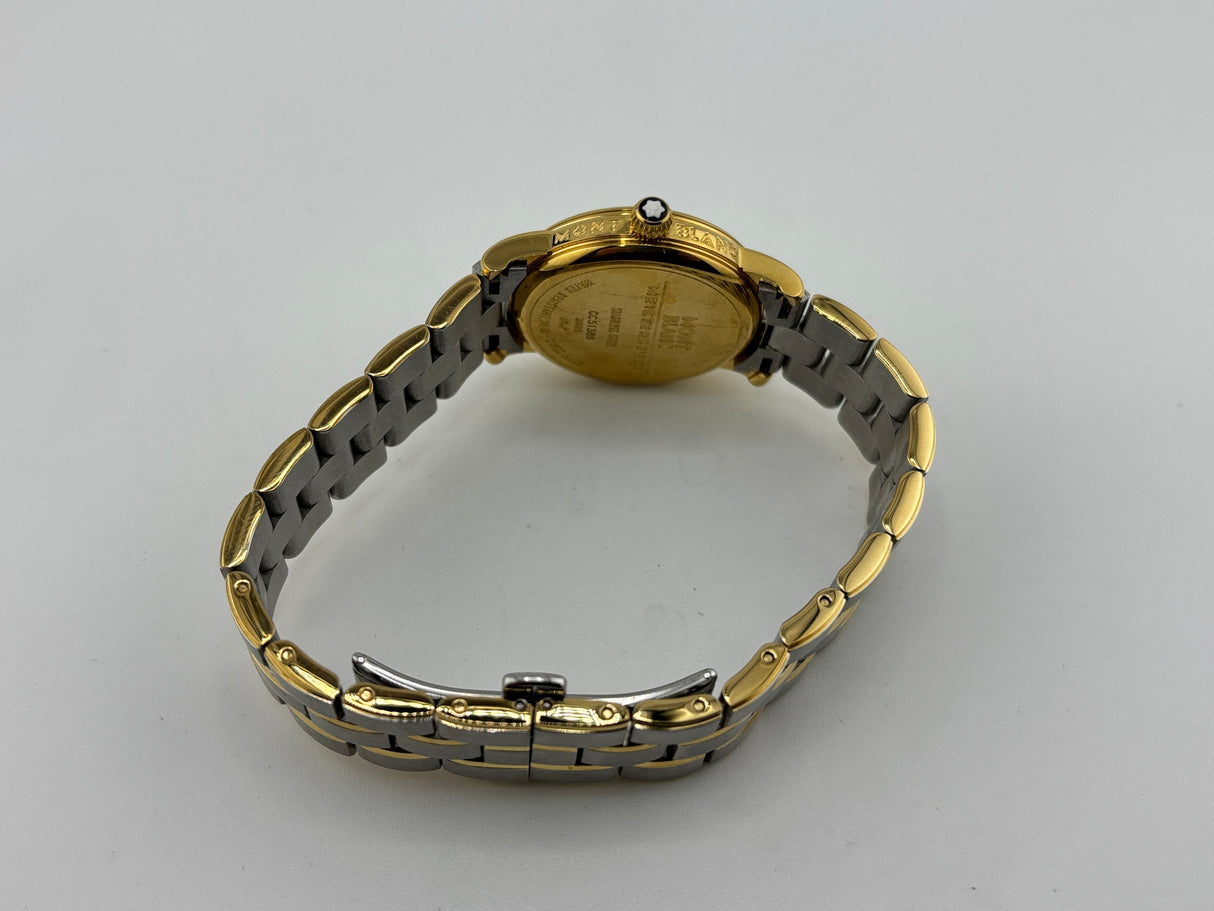 Montblanc Watch Star Collection 2 tones steel and gold plated 31 mm circa 1999