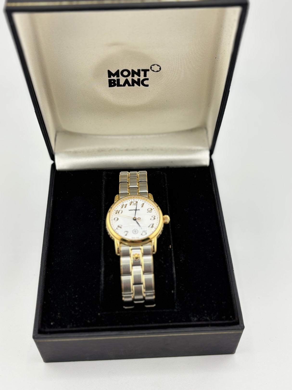 Montblanc Watch Star Collection 2 tones steel and gold plated 31 mm circa 1999