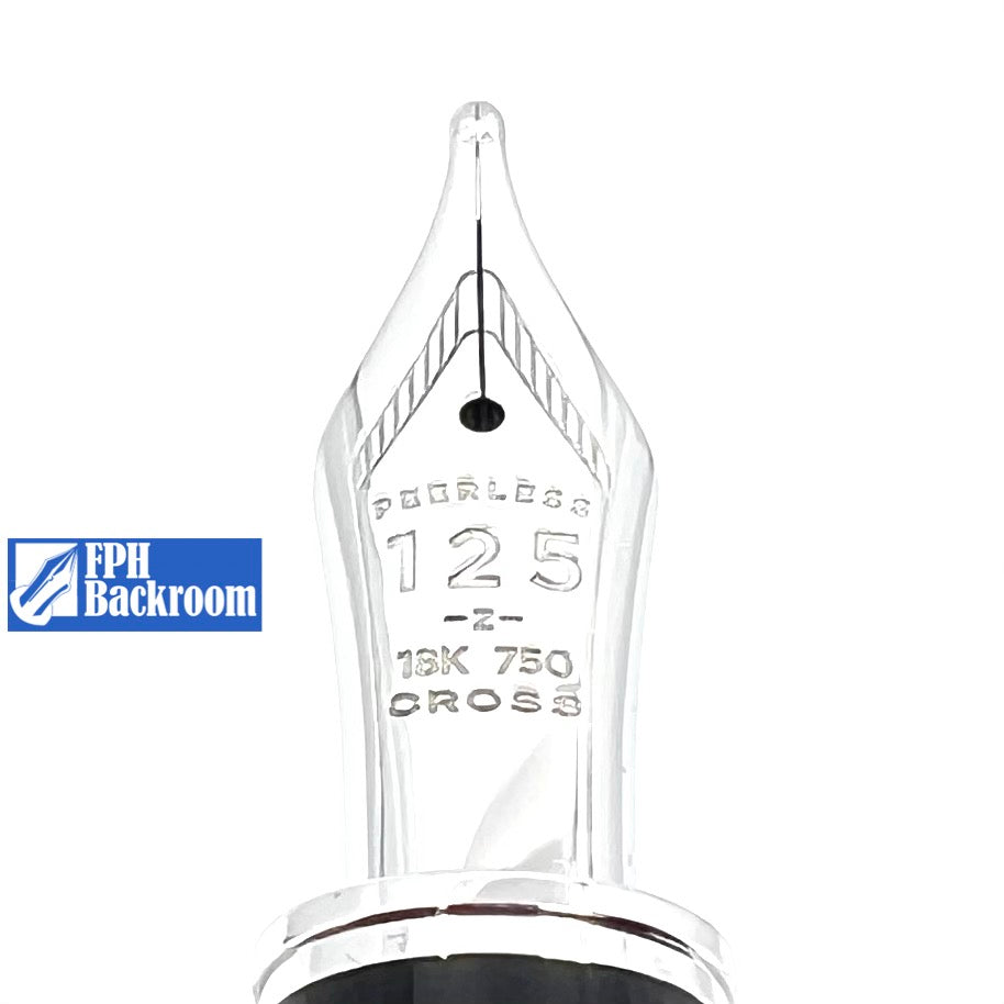 Cross Peerless 125 Platinum Plated Barleycorn - Fountain Pen