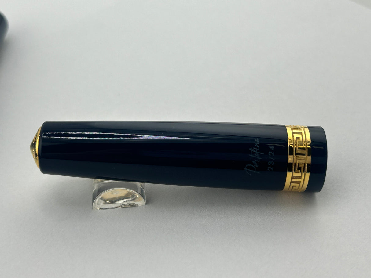 ASC Bologna Portofino Bespoke 2024 Navy Blue 14K Gold nib - Fountain Pen