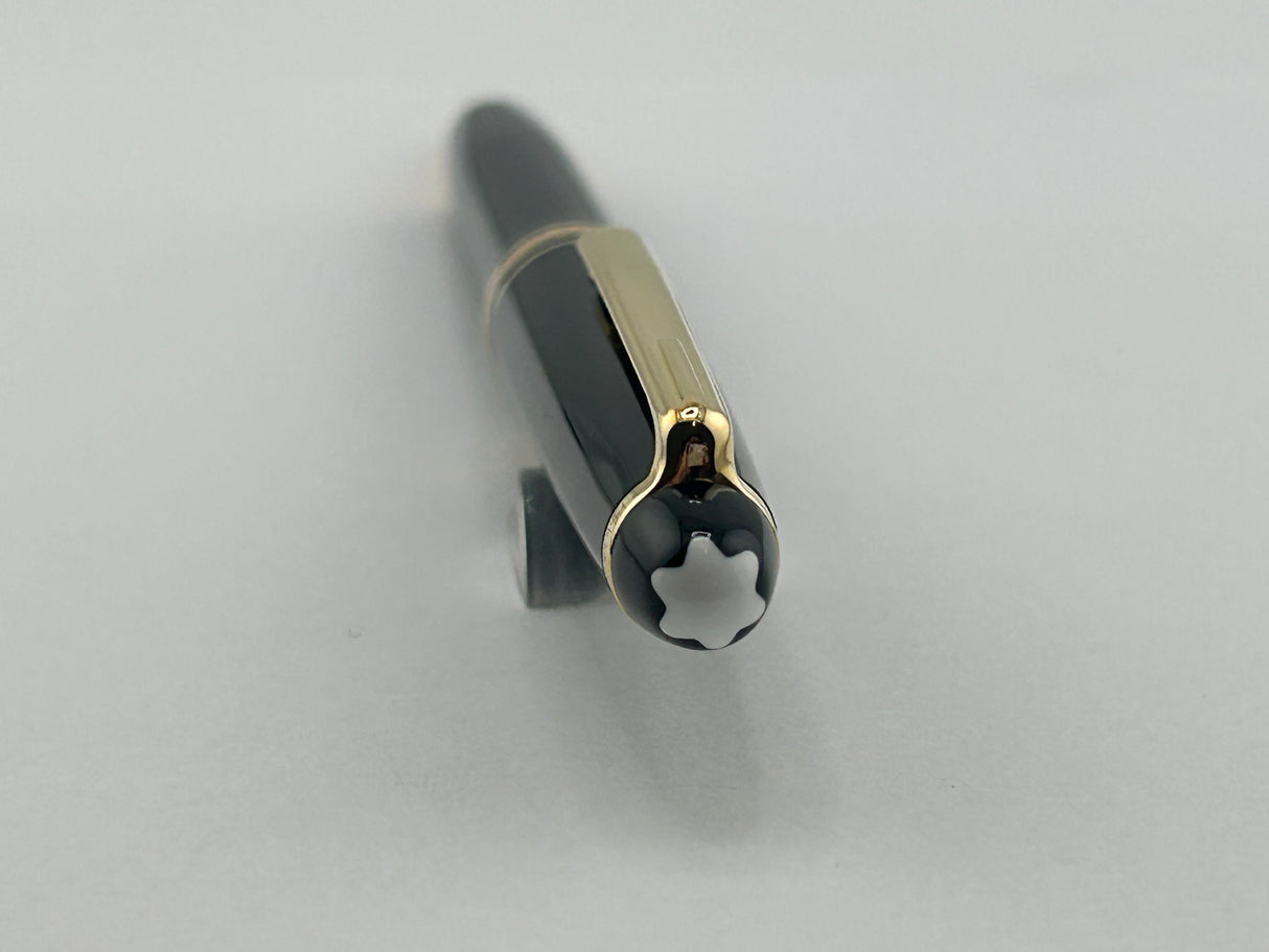Montblanc Meisterstück Classique Black Gold Plated - Ball Pen