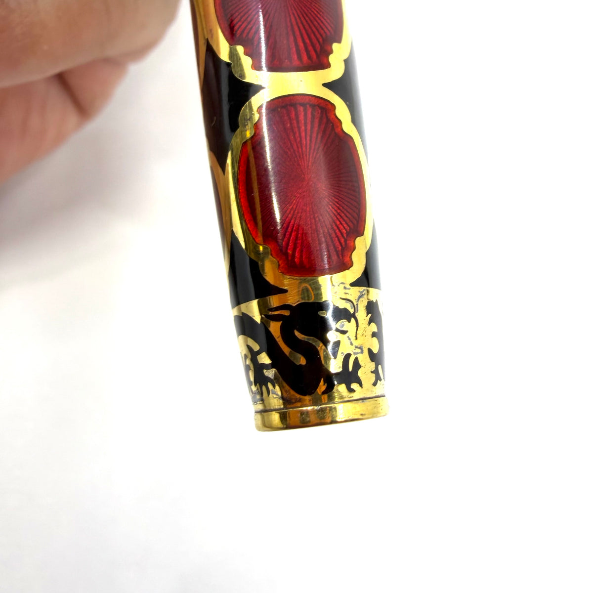 Michel Perchin Year of the Dragon Limited Edition Fountain Pen (Year 2000) - Medium 18kt Gold Nib
