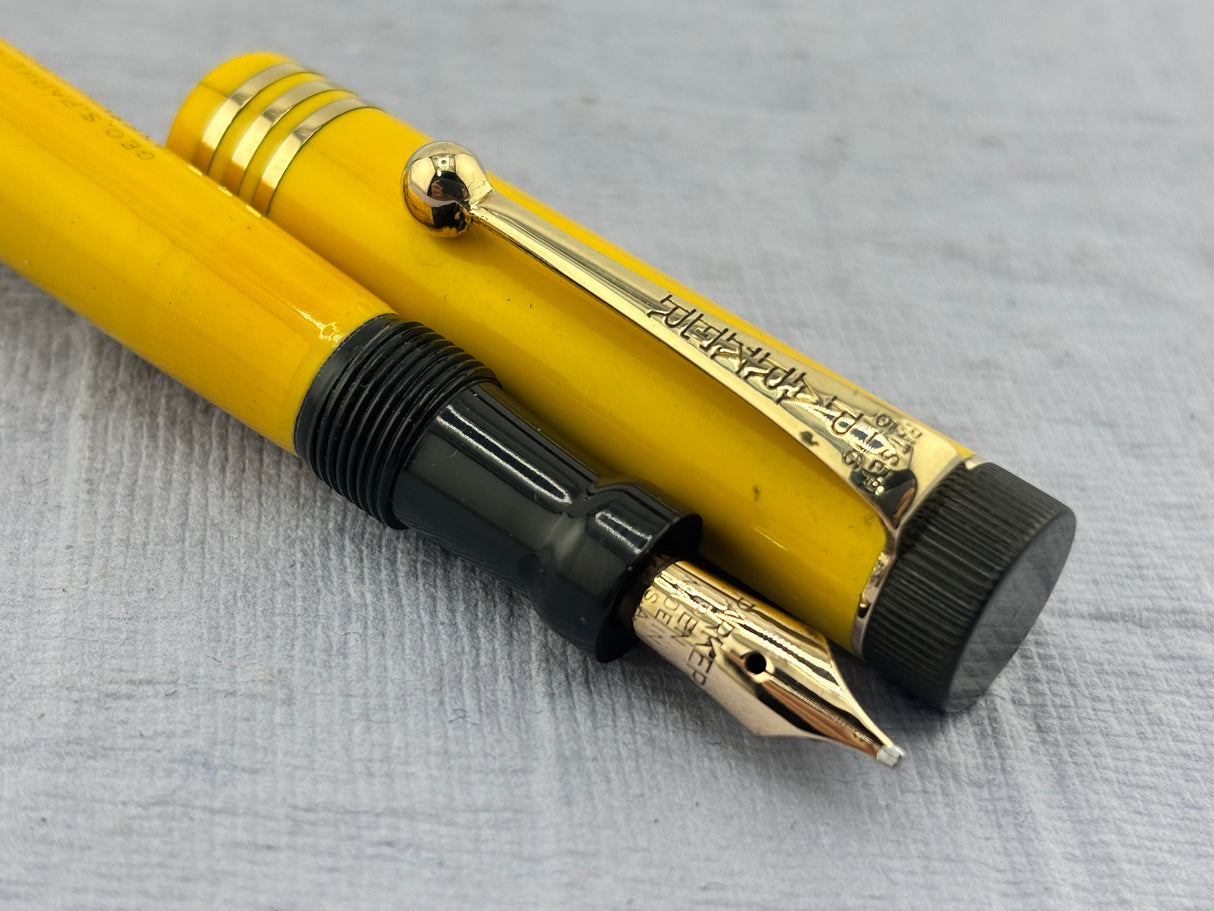 Parker Duofold Juniorette Mandarin Fountain Pen