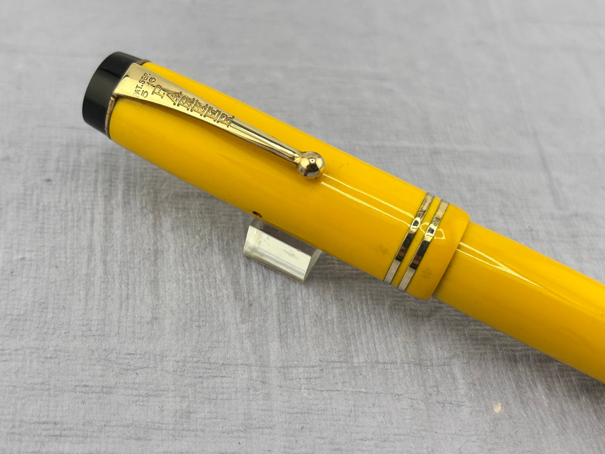 Parker Duofold Senior Streamline Mandarin Fountain Pen