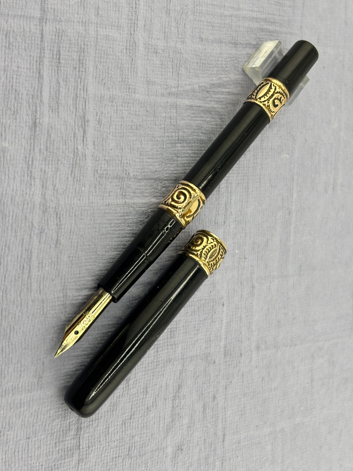 No Name Black hard rubber pen Eyedropper - Fountain Pen