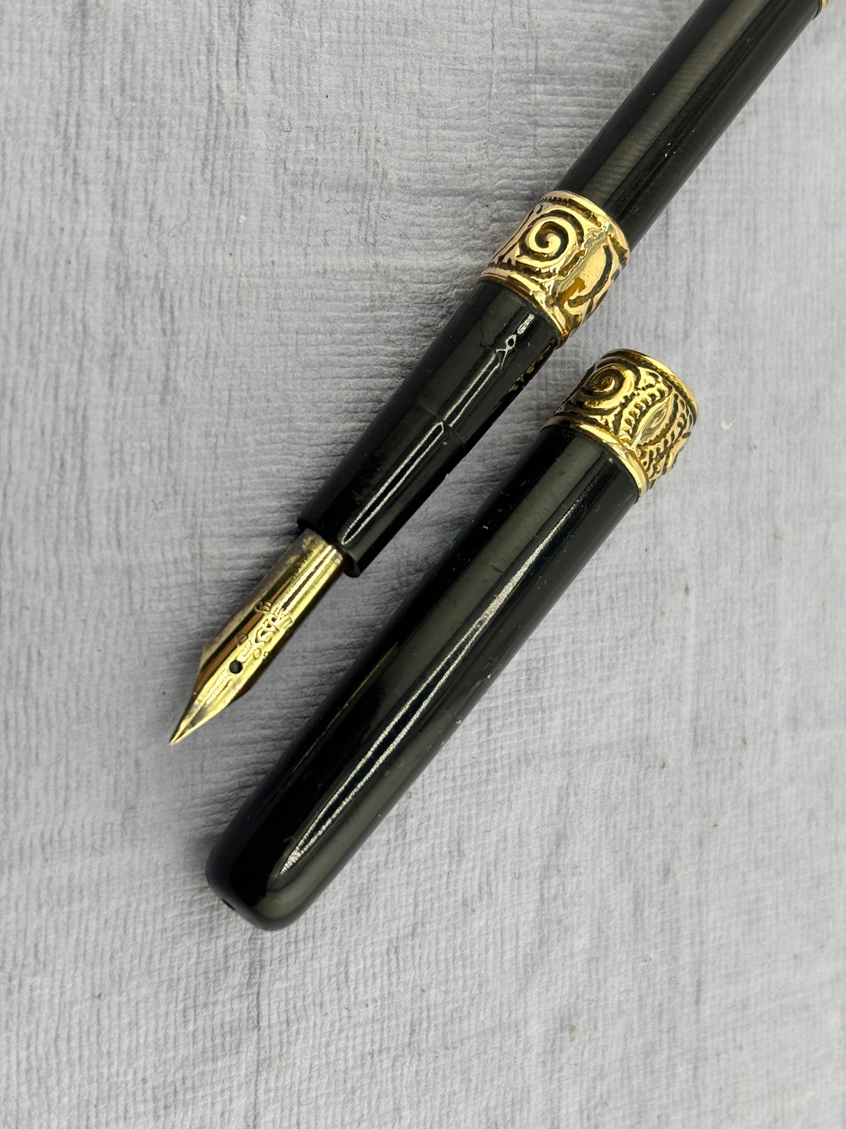 No Name Black hard rubber pen Eyedropper - Fountain Pen