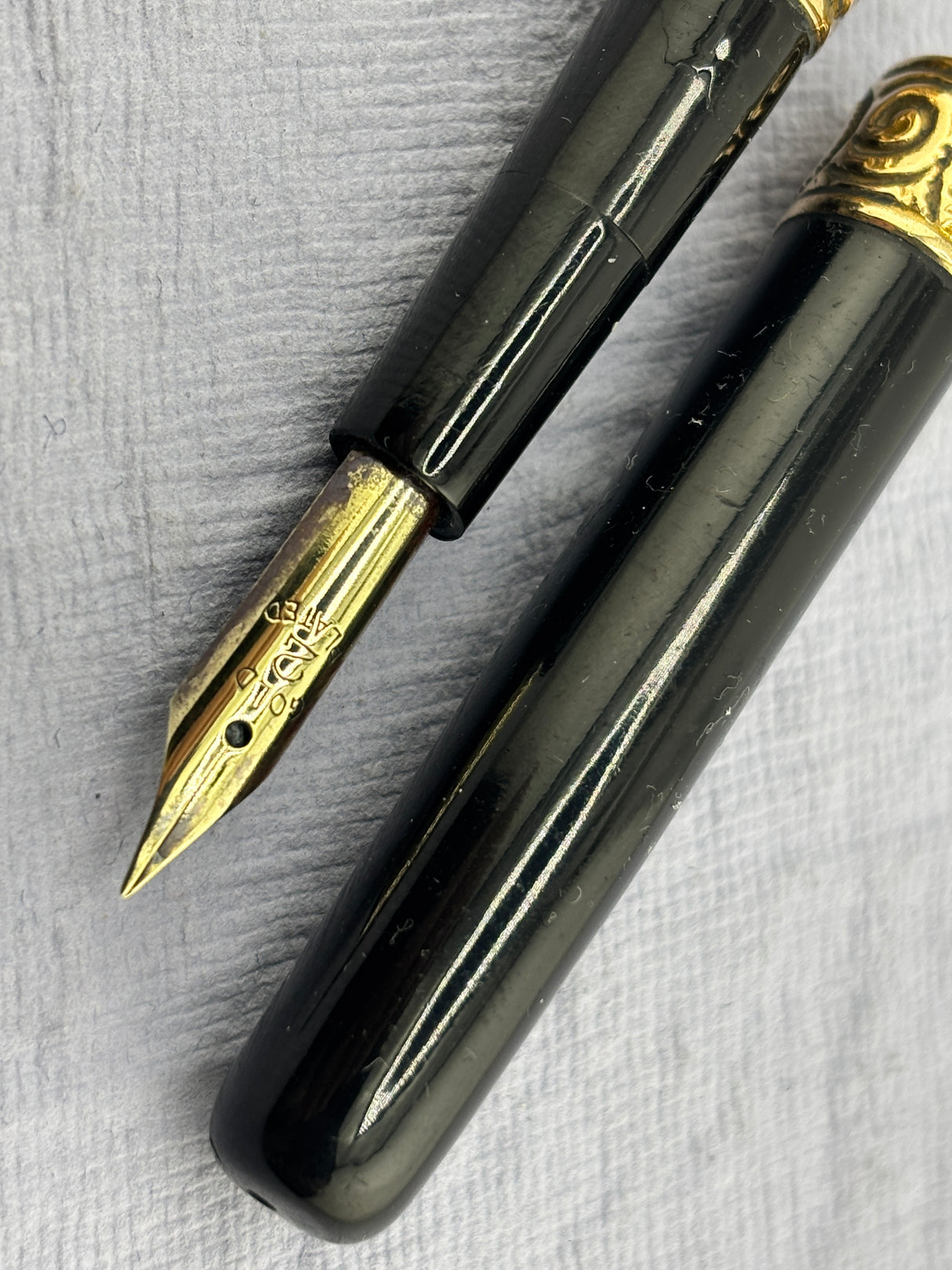 No Name Black hard rubber pen Eyedropper - Fountain Pen