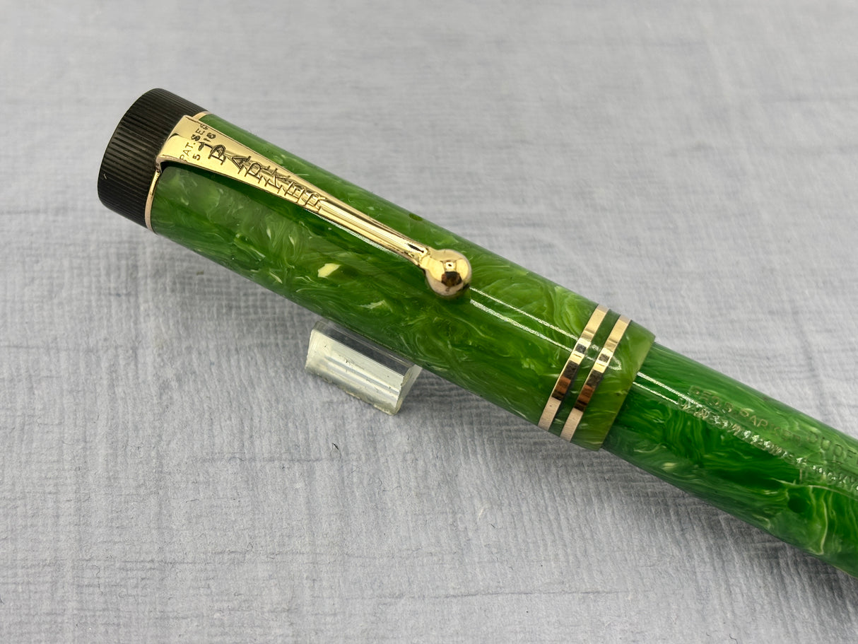 Parker Duofold Junior Green Jade - Fountain Pen