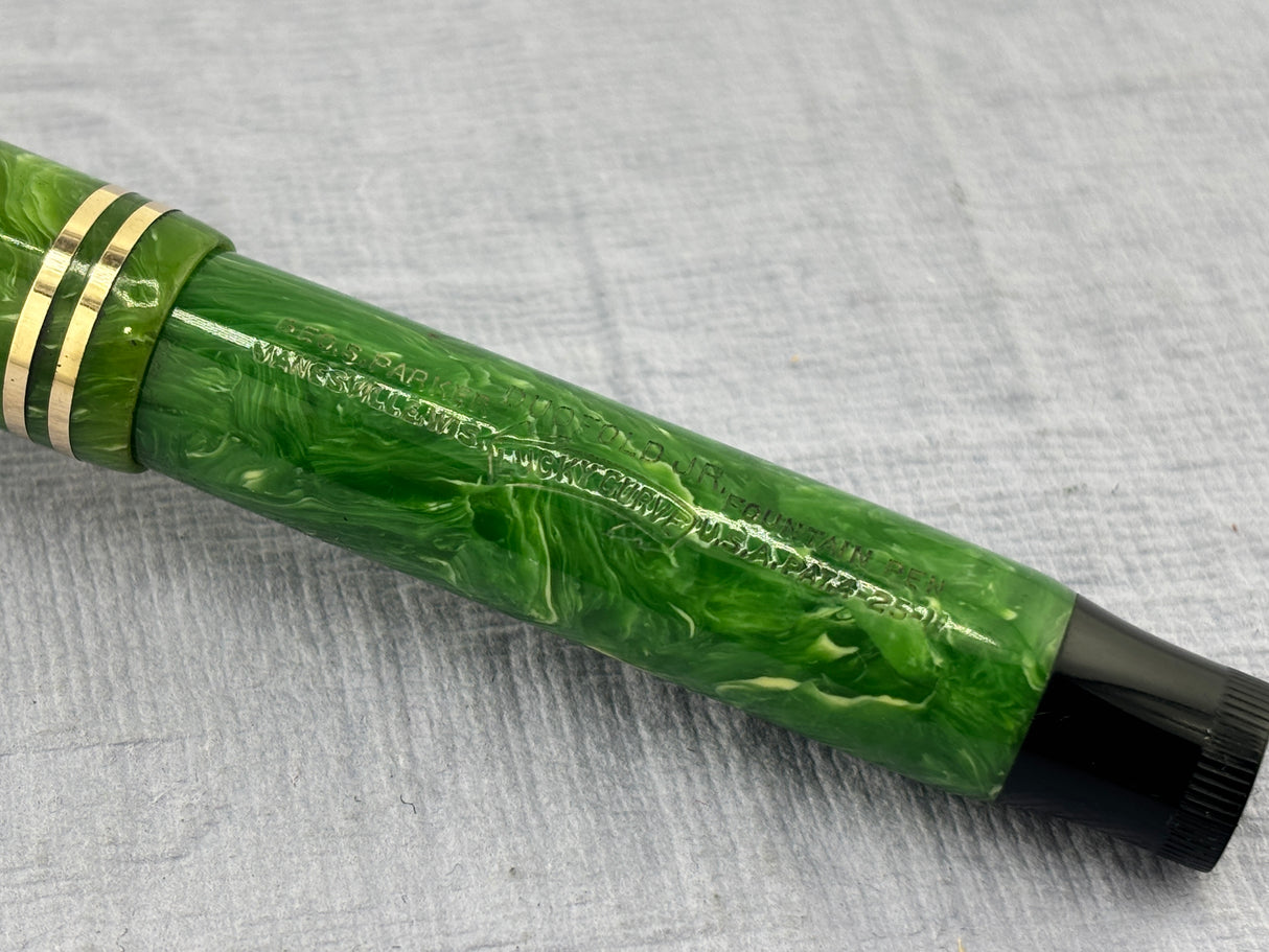 Parker Duofold Junior Green Jade - Fountain Pen