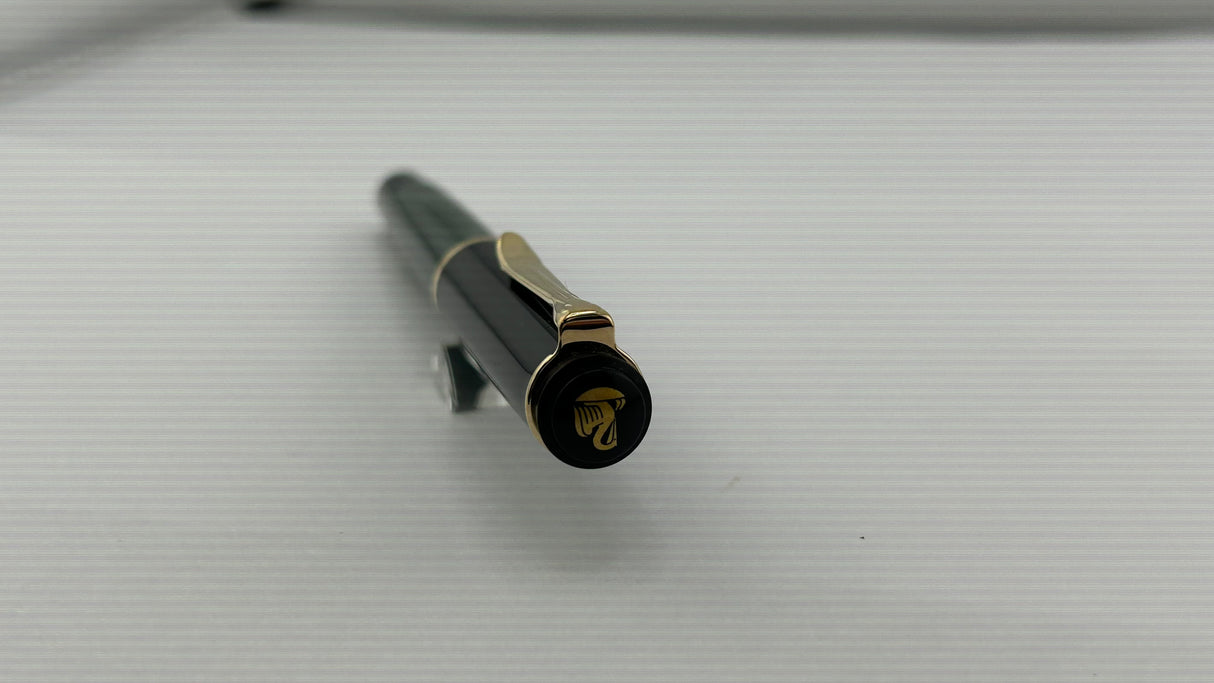 Pelikan Classic R200 Green Marbled circa 2000 - Roller Ball